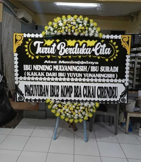 Papan Bunga Duka Kertajaya Jayakerta