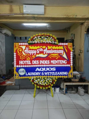Papan Bunga di Kertajaya Jayakerta