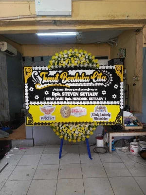 Papan Bunga di Kertajaya Jayakerta