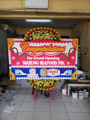 Papan Bunga di Kertajaya Jayakerta