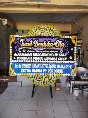 Papan Bunga di Kertajaya Jayakerta